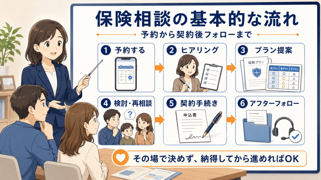 保険相談の流れ