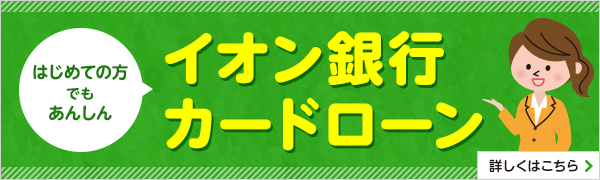 19位.イオン銀行カードローン